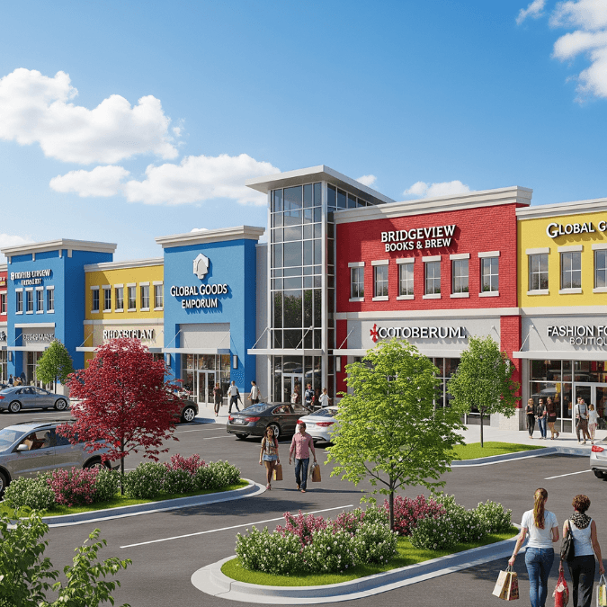 Bridgeview Retail Shopping Plaza and Strip Mall Construction Contractors Bridgeview Retail Shopping Plaza and Strip Mall Construction Contractors
