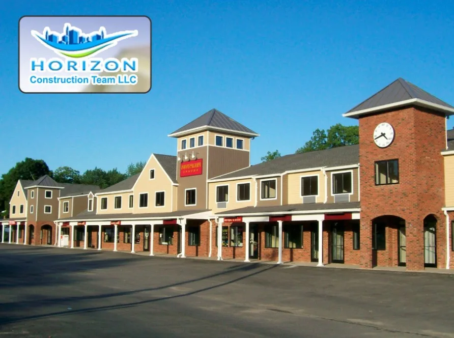 Chicago shopping plaza construction project completed by Horizon Construction Team LLC