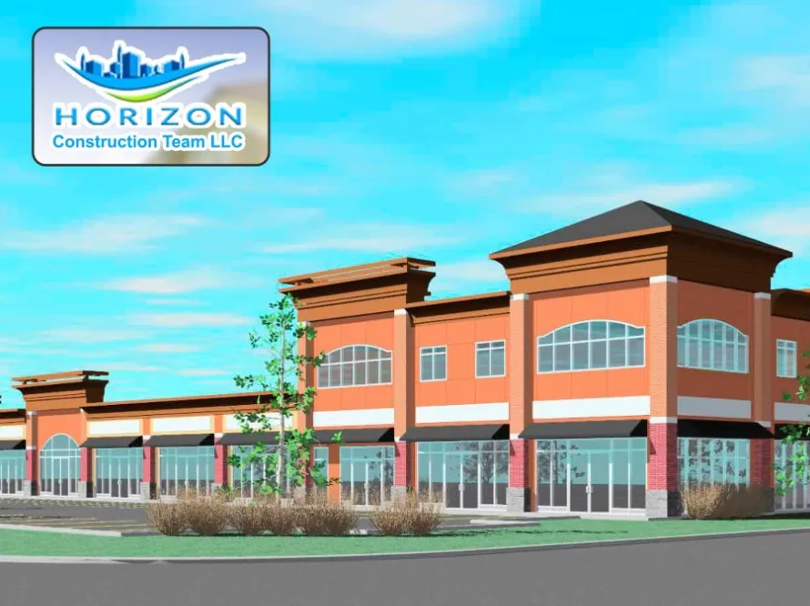 plaza commercial construction company -horizon construction llc