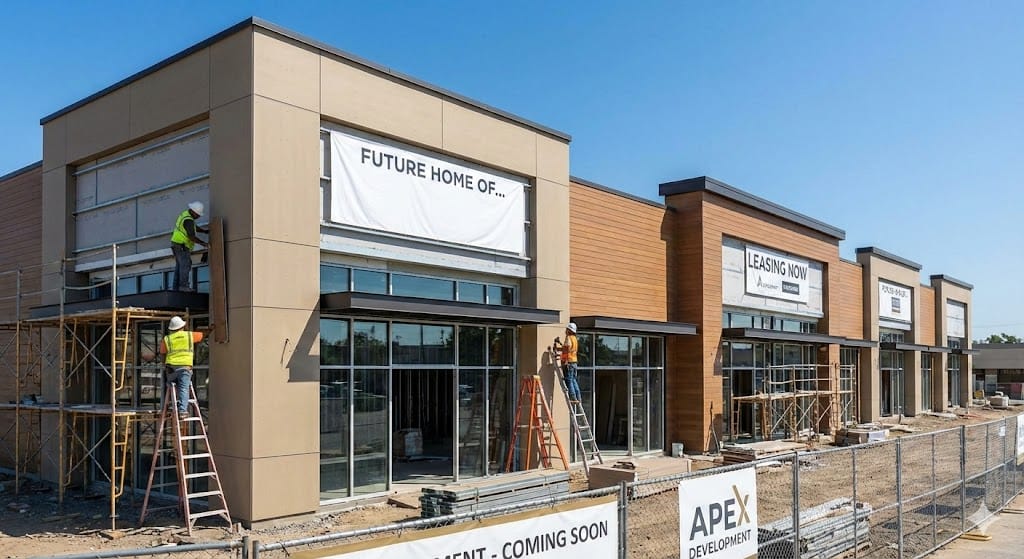 Oswego IL Strip Mall Construction Oswego IL Strip Mall Construction