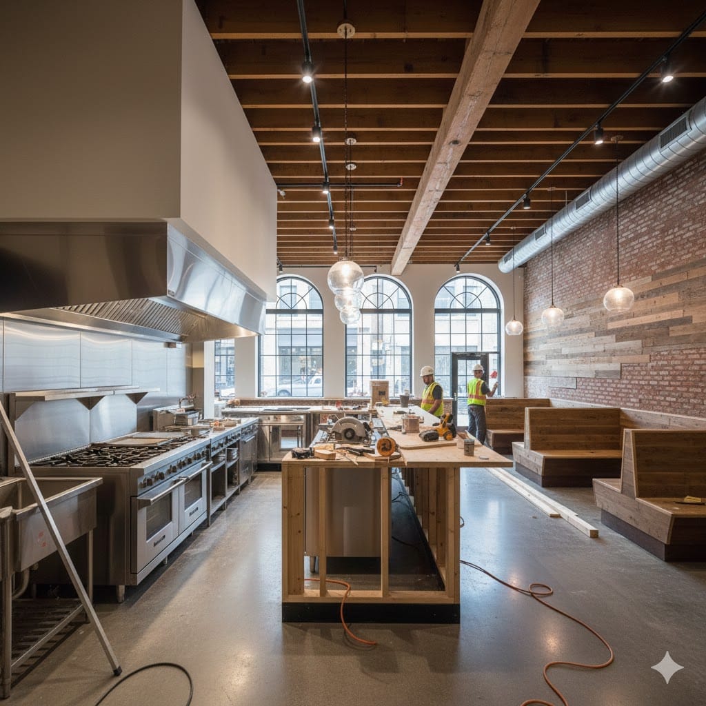 Restaurant Construction in Schaumburg Restaurant Construction in Schaumburg