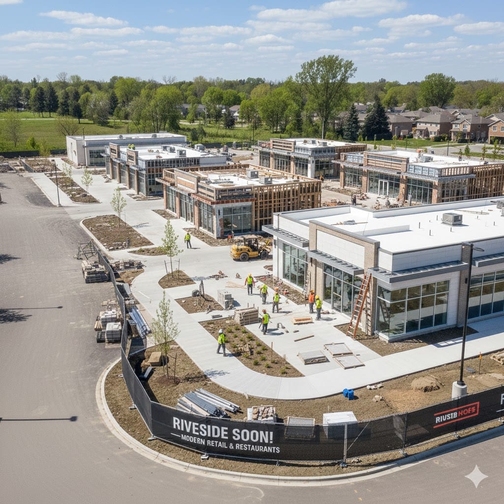 Shopping Plaza Construction in Schaumburg Shopping Plaza Construction in Schaumburg