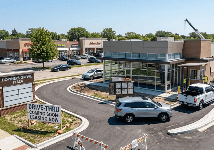 Shopping Plaza Builder in Downers Grove