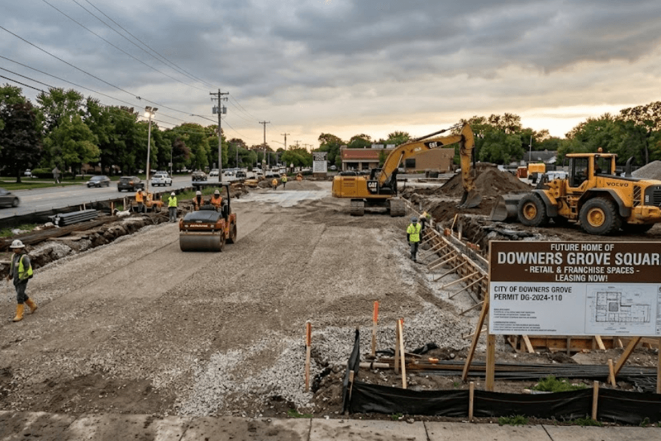 Strip Mall Construction contractor in Downers Grove