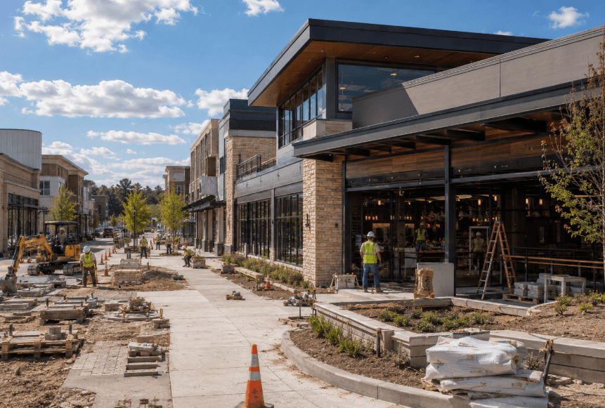 Retail Construction Services in Lombard
